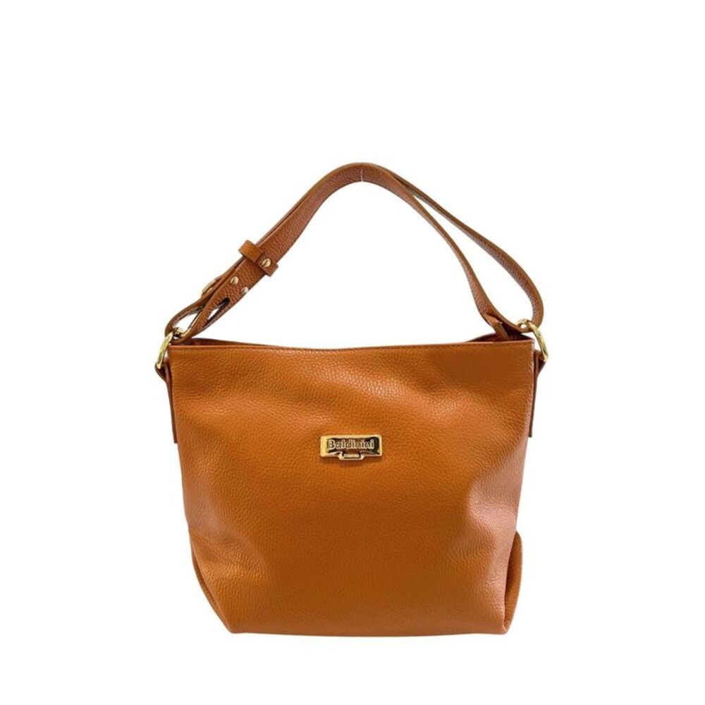 Baldinini Trend Brown Cowhide Clutch Women's Bag
